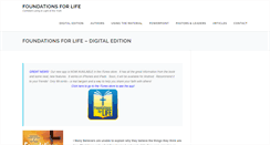 Desktop Screenshot of foundationsonline.org