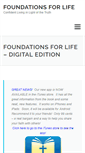 Mobile Screenshot of foundationsonline.org